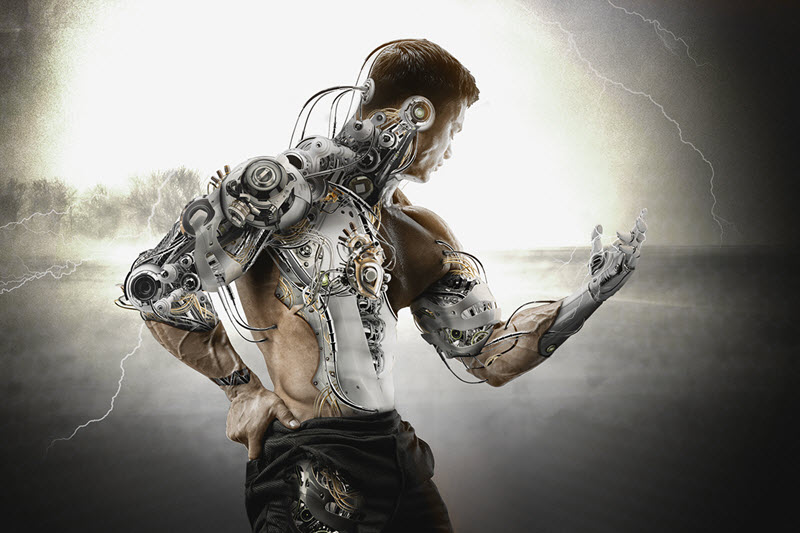 half-human-cyborg